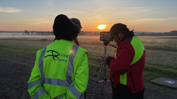 Das Team aus Piloten und Spotter