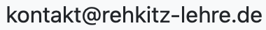 Kontaktinformationen